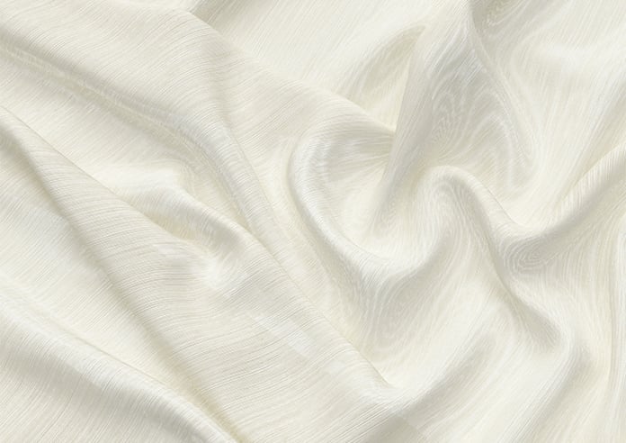 Sahara Voile, Metallic Cream - Motorised Roman Blind - Image 4